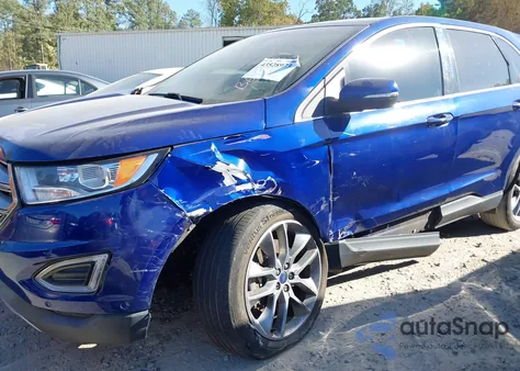 2015 Ford Edge Titanium из США, поврежденный, VIN 2FMPK4K87FBB68501